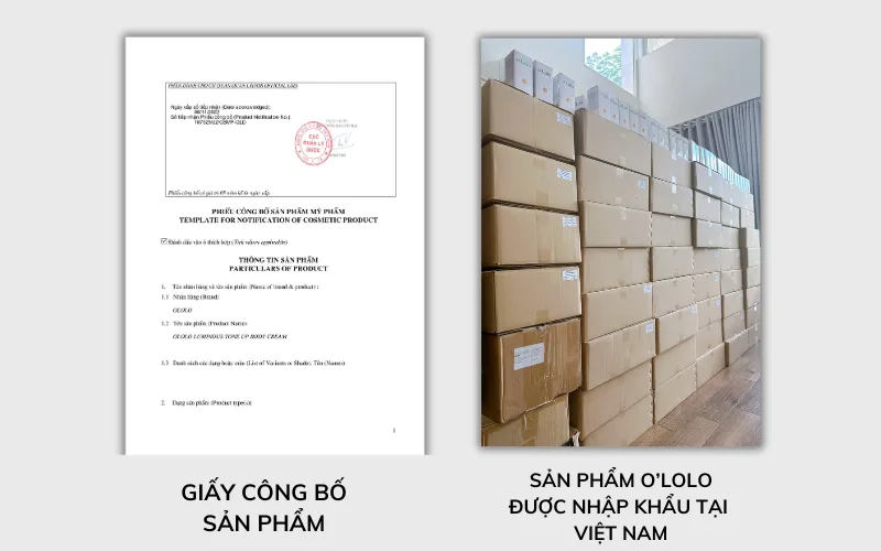 Kem dưỡng thể trắng da Ololo