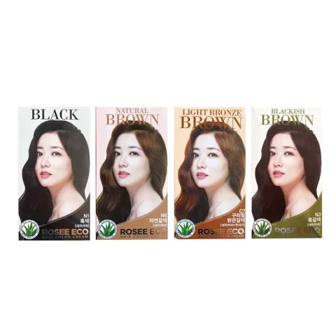 Nhuộm Phủ Bạc Organic Chuẩn Màu ROSEE ECO