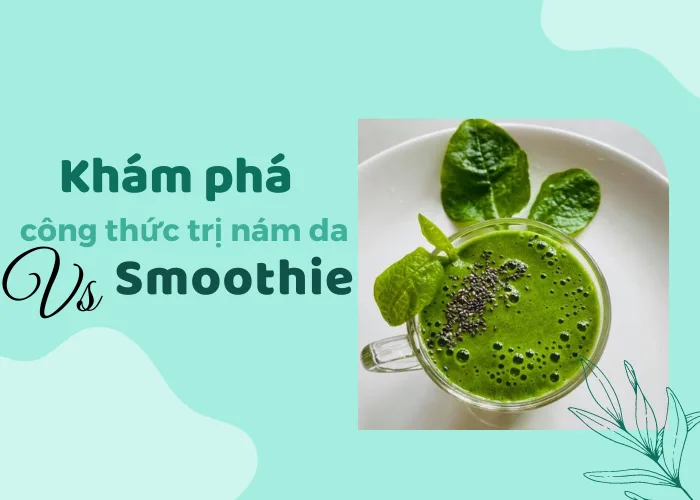 smoothie trị nám