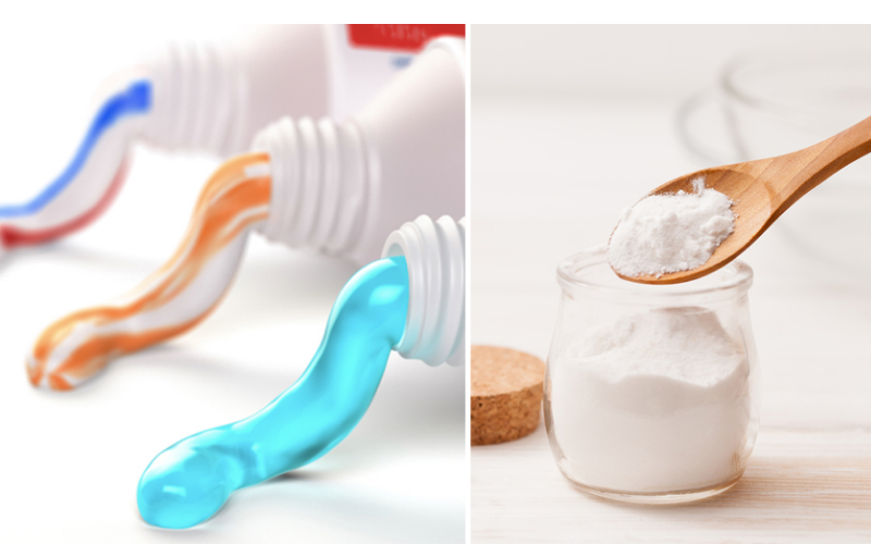 cách trị nám gò má tại nhà bằng kem đánh răng