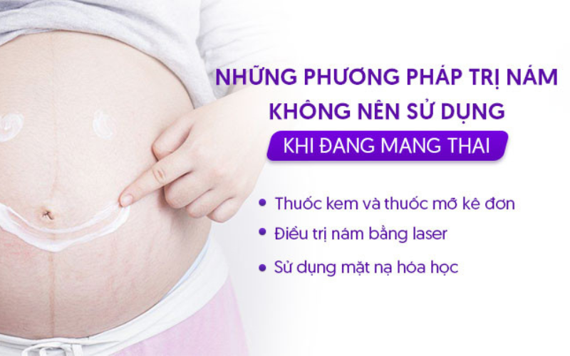 cách trị nám da dành cho bà bầu dân gian