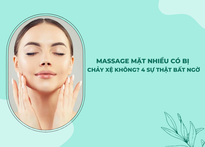 Massage mặt nhiều có bị chảy xệ không