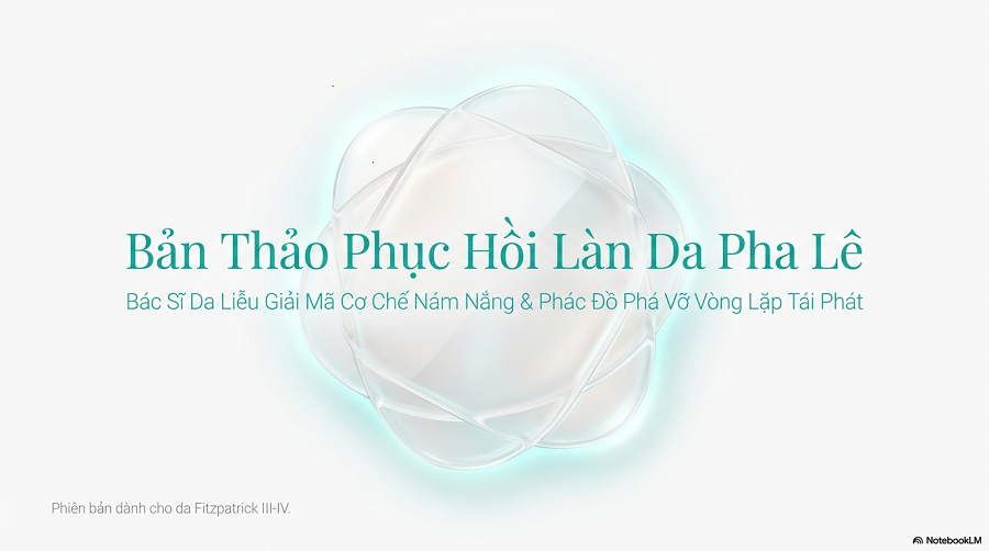nám da do ánh nắng