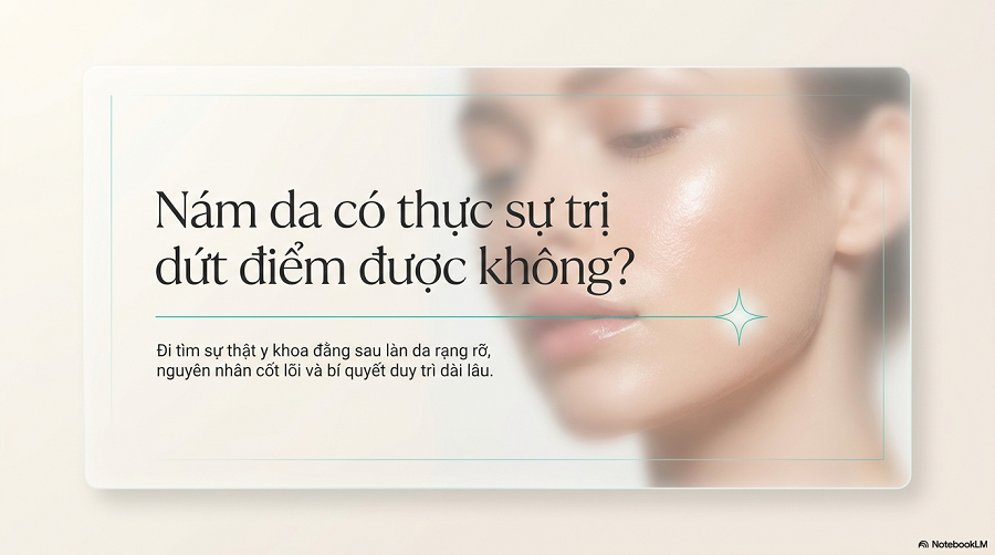 Nám da có trị dứt điểm được không