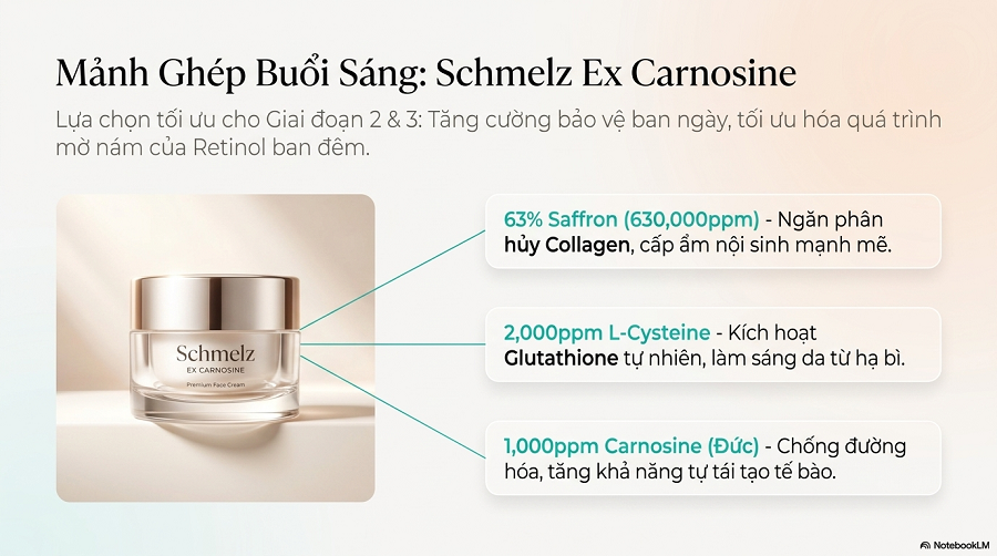 retinol trị nám
