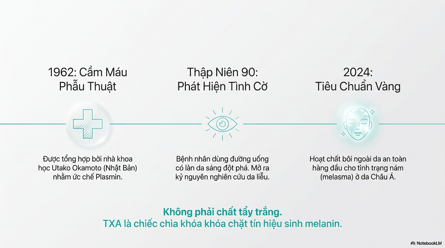 Tranexamic Acid trị nám
