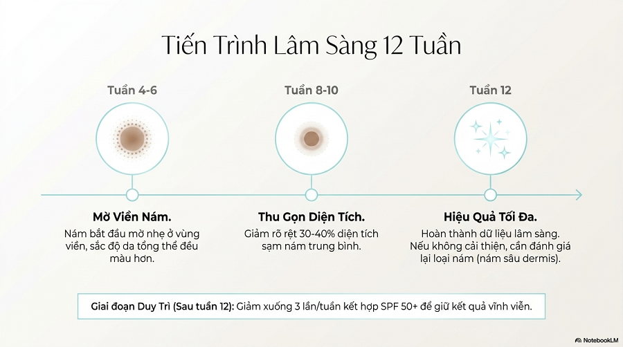 Tranexamic Acid trị nám