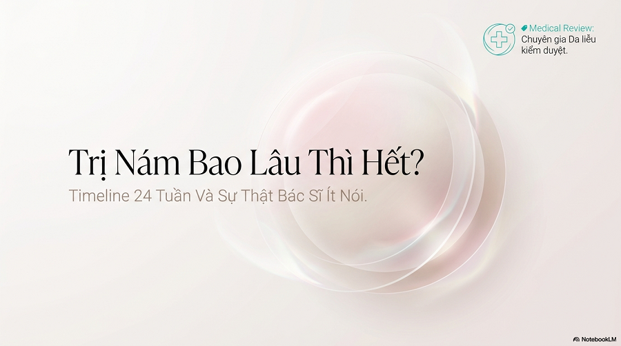 trị nám bao lâu thì hết