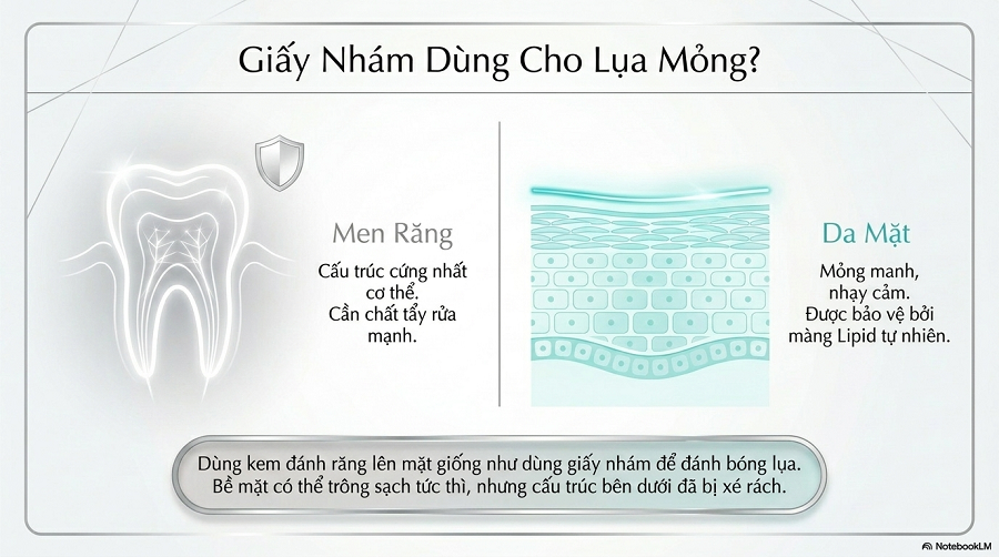 cách làm trắng da bằng kem đánh răng