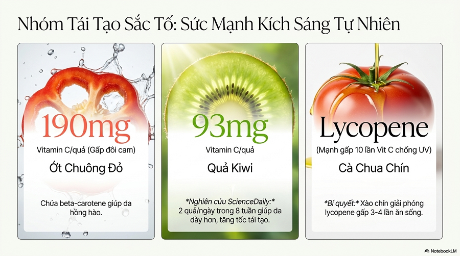 ăn gì để trắng da