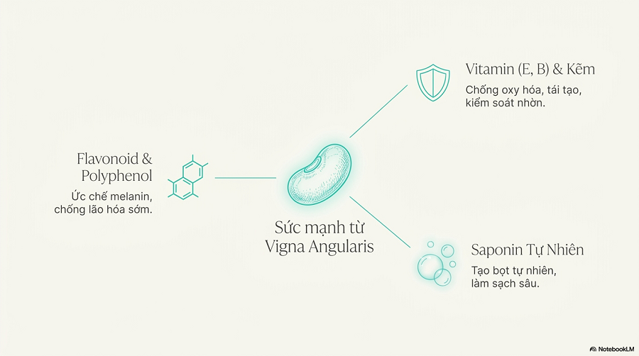 bột đậu đỏ có làm trắng da mặt không