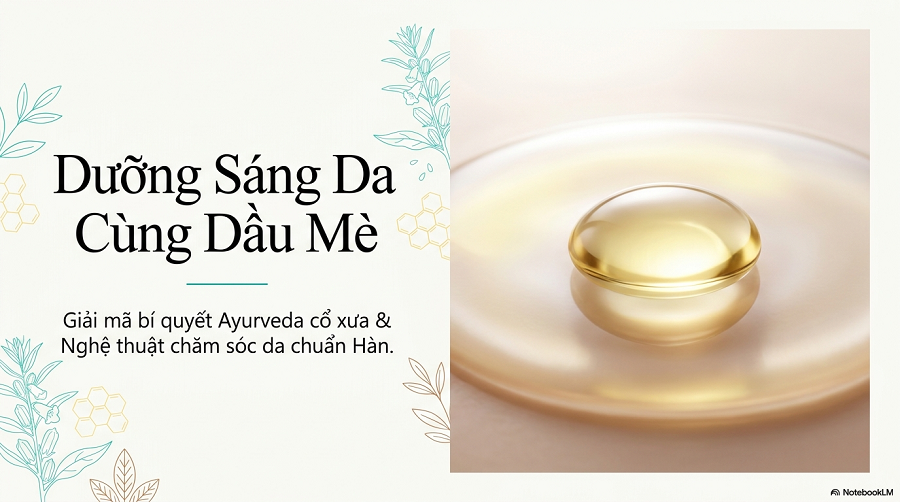 cách dùng dầu mè làm trắng da