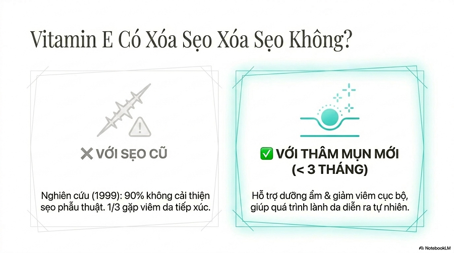 uống vitamin e có trắng da không
