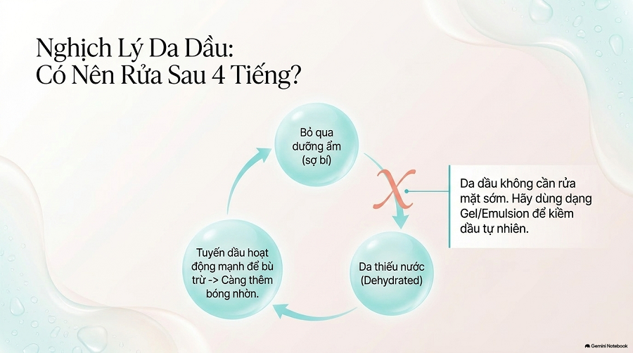 bôi kem dưỡng ẩm bao lâu thì rửa