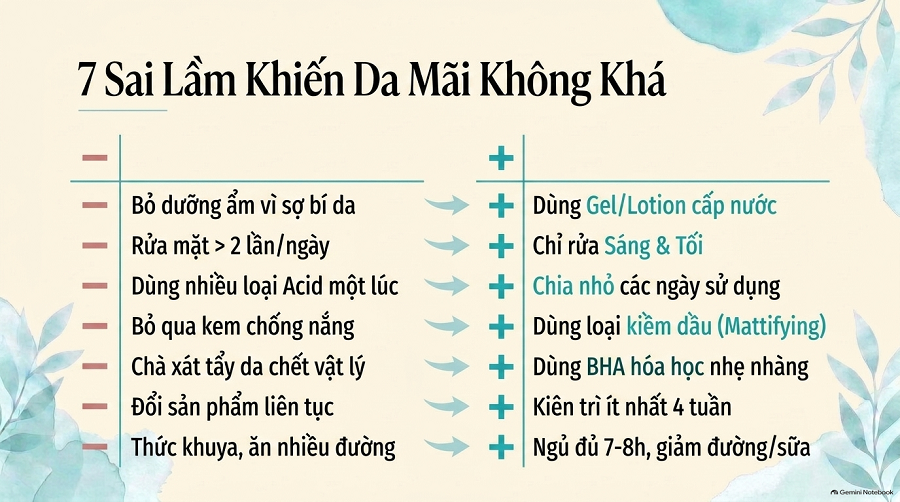 cách dưỡng ẩm cho da dầu mụn tại nhà