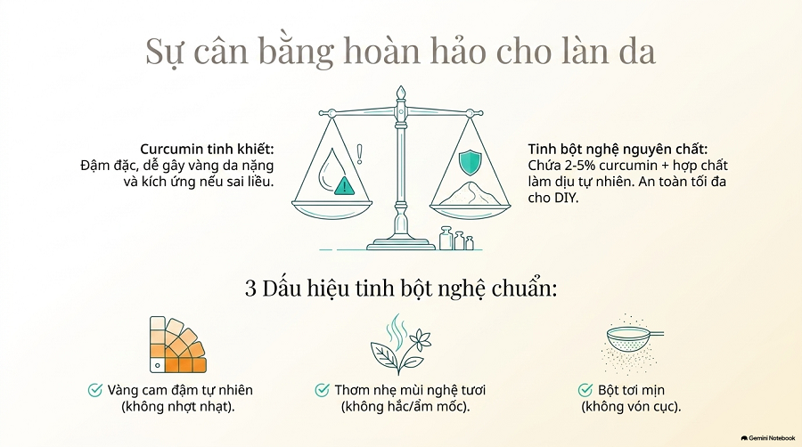 mặt nạ tinh bột nghệ trắng da