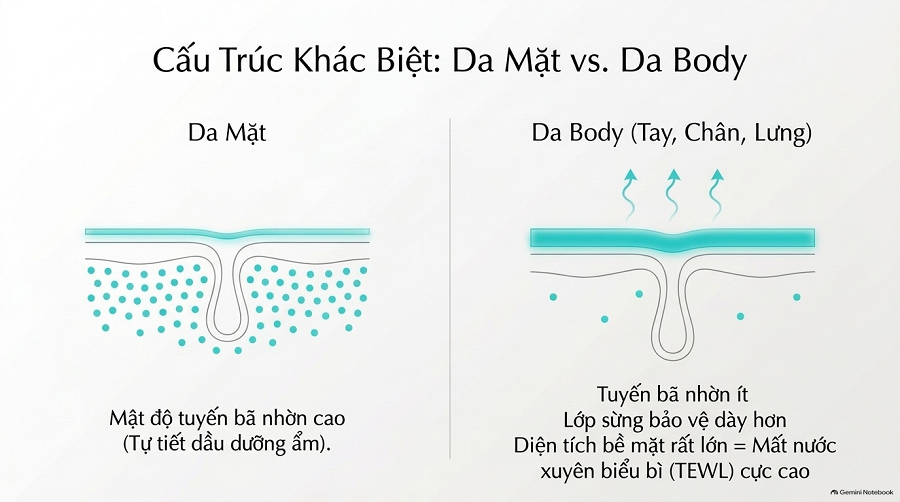Cách Dưỡng Ẩm Cho Da Body