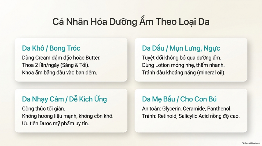 Cách Dưỡng Ẩm Cho Da Body