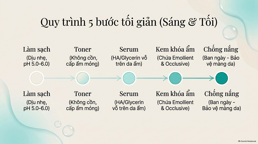 cách dưỡng ẩm da mặt tại nhà