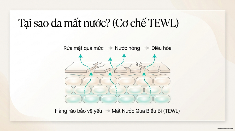 cách dưỡng ẩm da mặt tại nhà