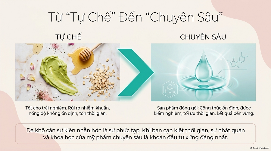 Mặt nạ dưỡng ẩm cho da khô