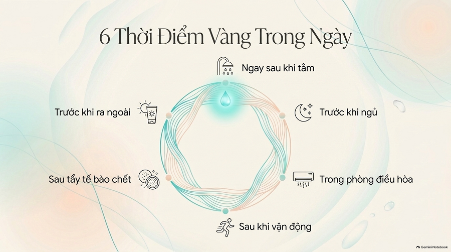 Nên Dùng Sữa Dưỡng Thể Khi Nào