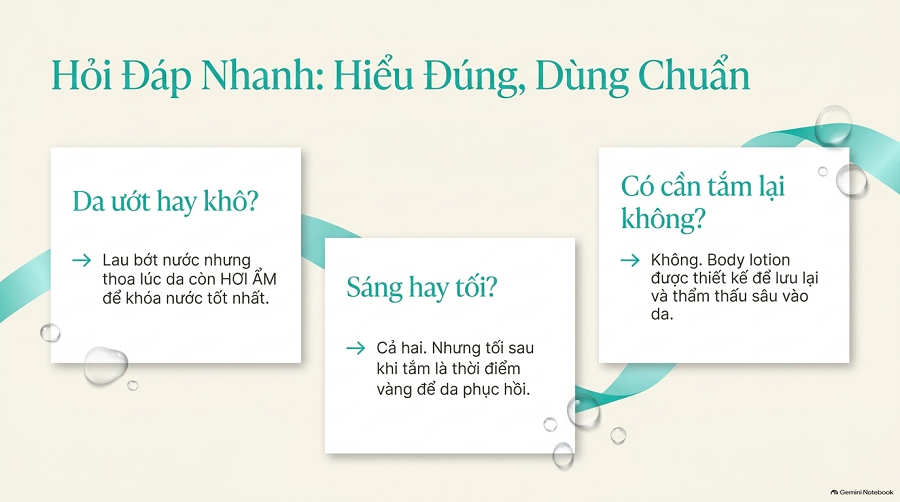 sữa dưỡng thể