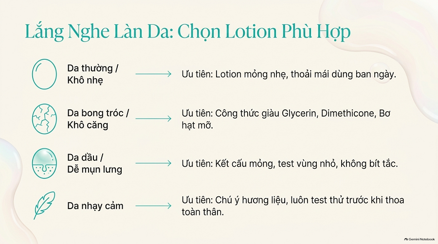 sữa dưỡng thể