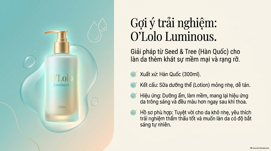Sữa Dưỡng Thể Cho Da Khô
