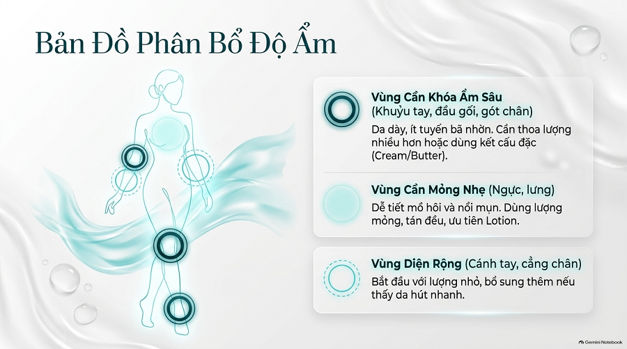 Sữa dưỡng thể dưỡng ẩm