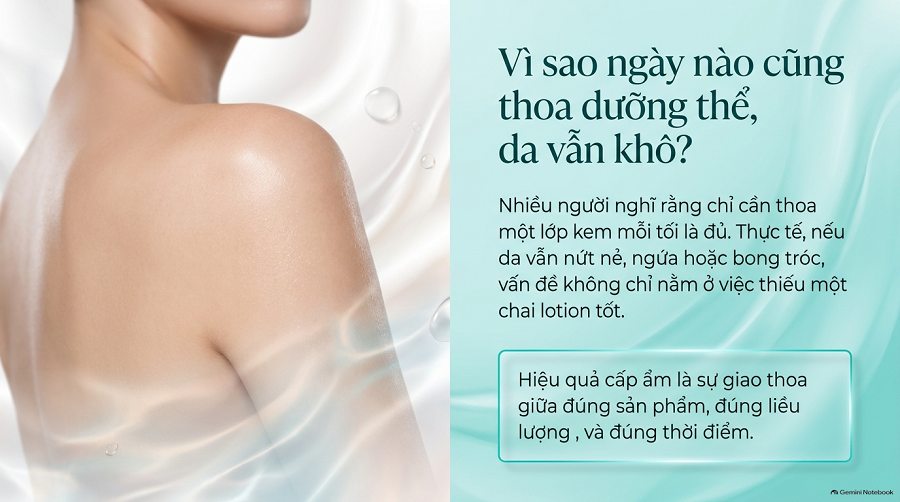 Sữa dưỡng thể dưỡng ẩm