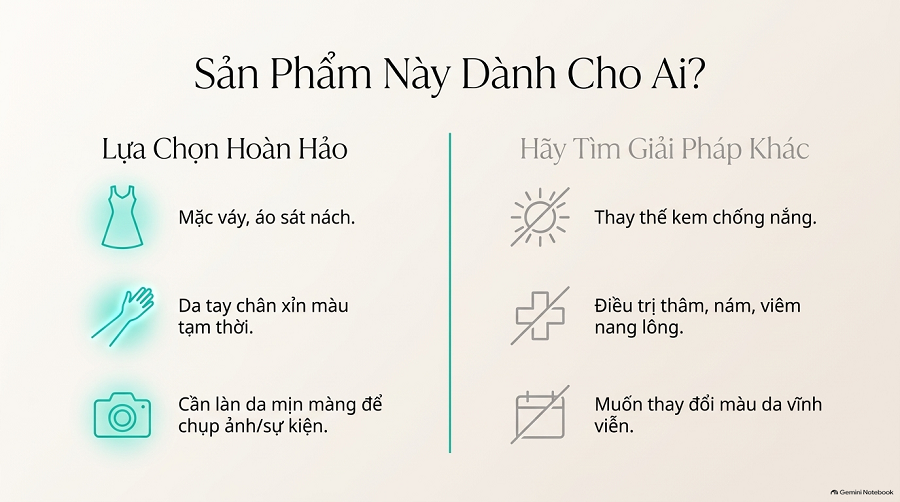 Sữa dưỡng thể nâng tone