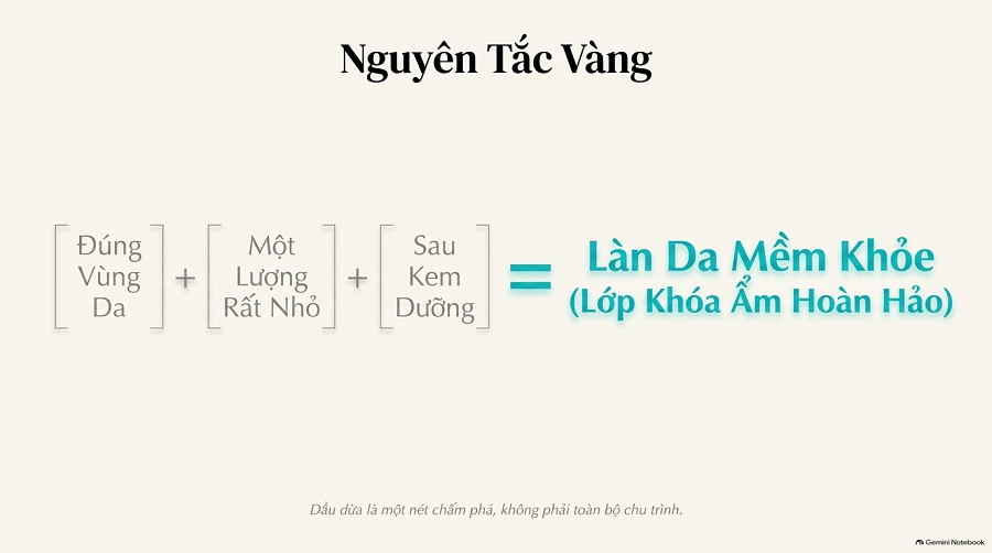 cách dưỡng ẩm bằng dầu dừa