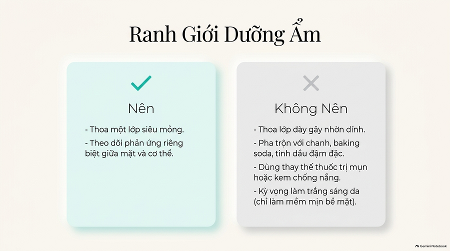 cách dưỡng ẩm bằng dầu dừa