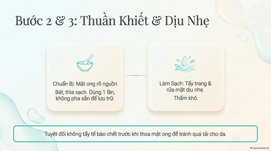 Cách dưỡng ẩm bằng mật ong