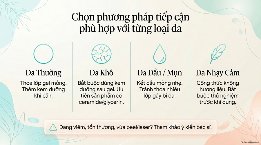 Cách dưỡng ẩm bằng nha đam