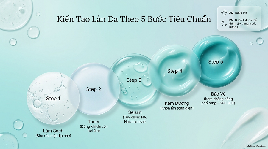 Dưỡng Ẩm Trước Hay Sau Toner