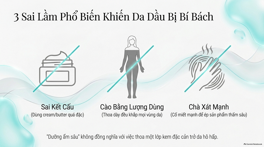 Sữa Dưỡng Thể Cho Da Dầu
