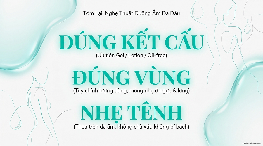 Sữa Dưỡng Thể Cho Da Dầu