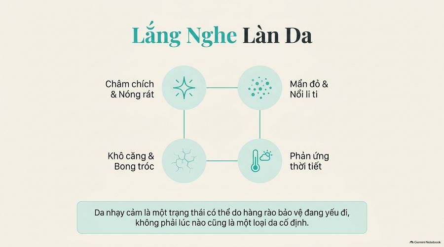 Sữa Dưỡng Thể Cho Da Nhạy Cảm