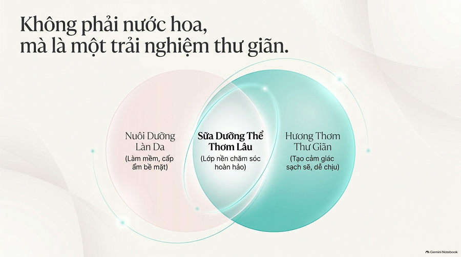 sữa dưỡng thể thơm lâu
